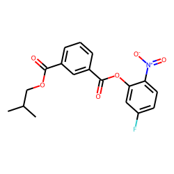 Isophthalic acid, isobutyl 2-nitro-5-fluorophenyl ester