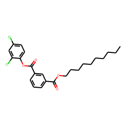 Isophthalic acid, 2,4-dichlorophenyl decyl ester