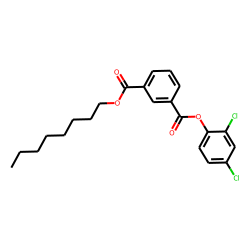 Isophthalic acid, 2,4-dichlorophenyl octyl ester