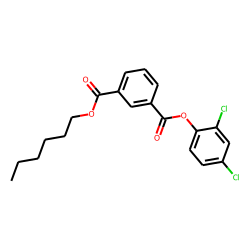 Isophthalic acid, 2,4-dichlorophenyl hexyl ester