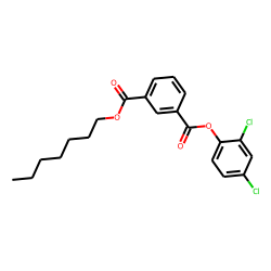 Isophthalic acid, 2,4-dichlorophenyl heptyl ester
