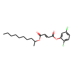 Fumaric acid, 2,5-dichlorophenyl dec-2-yl ester