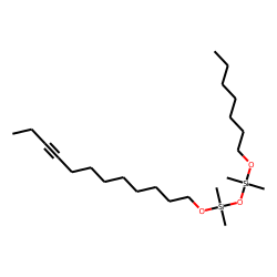Silane, dimethyldimethyl((dodec-9-ynyloxy)silyloxy)heptyloxy-