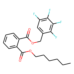 Phthalic acid, hexyl 2,3,4,5-tetrafluorobenzyl ester