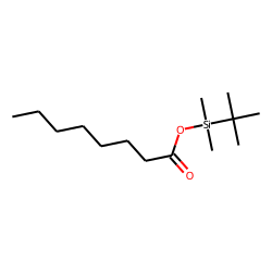 Octanoic acid, tert-butyldimethylsilyl ester