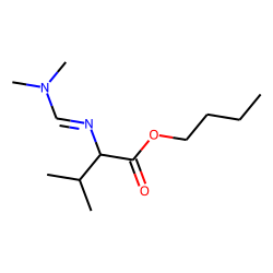 L-Valine, N-dimethylaminomethylene-, butyl ester