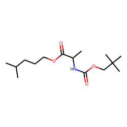 D-Alanine, N-neopentyloxycarbonyl-, isohexyl ester