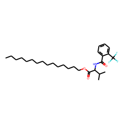 L-Valine, N-(2-trifluoromethylbenzoyl)-, pentadecyl ester