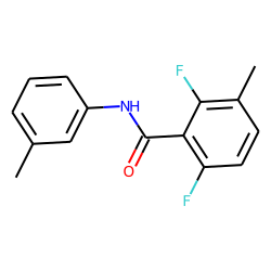 2,6-Difluoro-3-methylbenzamide, N-(3-methylphenyl)-