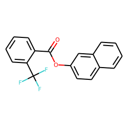 2-Trifluoromethylbenzoic acid, 2-naphthyl ester