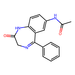 7-ACETAMINO-2,3-DIHYDRO-5-PHENYL-1H-1,4-BENZODIAZEPIN-2-ONE