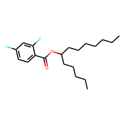 2,4-Difluorobenzoic acid, 6-tridecyl ester