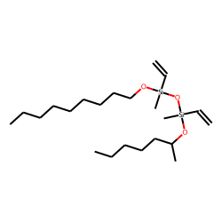 Silane, methylvinyl(hept-2-yloxy)(methylvinylnonyloxysilyloxy)-