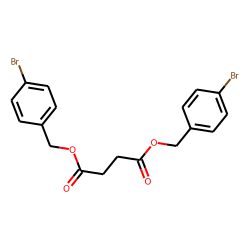 Succinic acid, di(4-bromobenzyl) ester