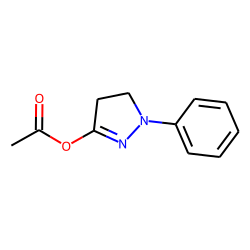 1-Phenyl-3-acetoxy-2-pyrazoline