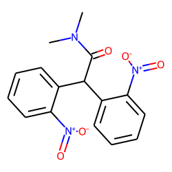 N,N-Dimethyl-2,2-bis-(2-nitro-phenyl)-acetamide