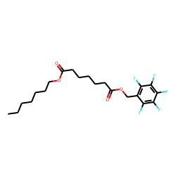 Pimelic acid, heptyl pentafluorobenzyl ester