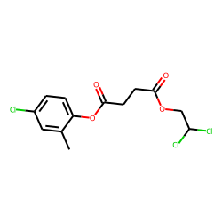 Succinic acid, 2,2-dichloroethyl 4-chloro-2-methylphenyl ester