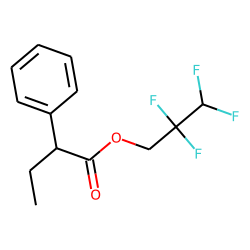 Butyric acid, 2-phenyl-, 2,2,3,3-tetrafluoropropyl ester