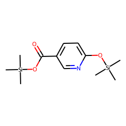 3-Pyridinecarboxylic acid, 6-[(trimethylsilyl)oxy]-, trimethylsilyl ester