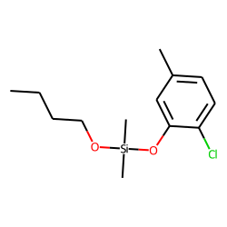 Silane, dimethyl(2-chloro-5-methylphenoxy)butoxy-