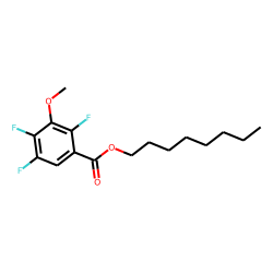 3-Methoxy-2,4,5-trifluorobenzoic acid, octyl ester