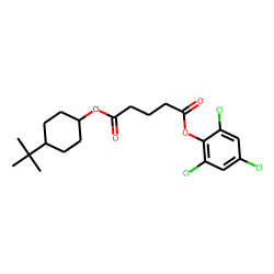 Glutaric acid, 2,4,6-trichlorophenyl trans-4-tert-butylcyclohexyl ester