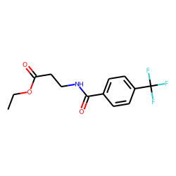 «beta»-Alanine, N-(4-trifluoromethylbenzoyl)-, ethyl ester
