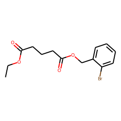 Glutaric acid, 2-bromobenzyl ethyl ester
