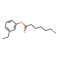 6-Bromohexanoic acid, 3-ethylphenyl ester