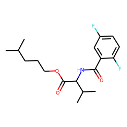 L-Valine, N-(2,5-difluorobenzoyl)-, isohexyl ester