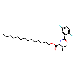 L-Valine, N-(2,5-difluorobenzoyl)-, tetradecyl ester