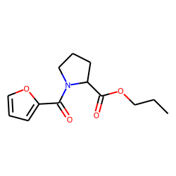 L-Proline, N-(furoyl-2)-, propyl ester