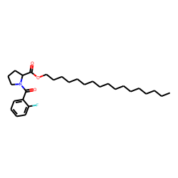 L-Proline, N-(2-fluorobenzoyl)-, heptadecyl ester