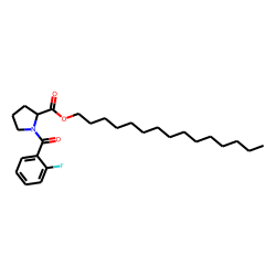 L-Proline, N-(2-fluorobenzoyl)-, pentadecyl ester