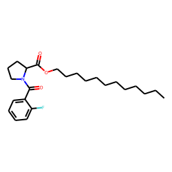 L-Proline, N-(2-fluorobenzoyl)-, dodecyl ester