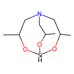 3,7,10-Trimethylsilatrane, e
