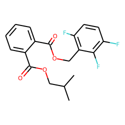 Phthalic acid, isobutyl 2,3,6-trifluorobenzyl ester