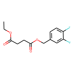 Succinic acid, 3,4-difluorobenzyl ethyl ester