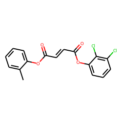 Fumaric acid, 2-methylphenyl 2,3-dichlorophenyl ester