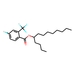 4-Fluoro-2-trifluromethylbenzoic acid, 5-tridecyl ester