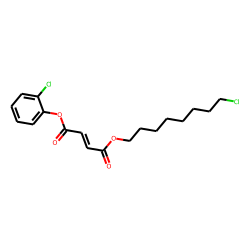 Fumaric acid, 2-chlorophenyl 8-chlorooctyl ester