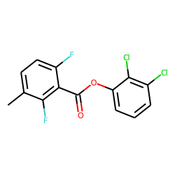2,6-Difluoro-3-methylbenzoic acid, 2,3-dichlorophenyl ester