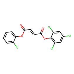 Fumaric acid, 2-chlorophenyl 2,4,6-trichlorophenyl ester