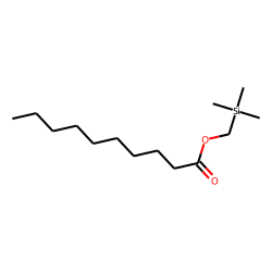 (Trimethylsilyl)methyl decanoate