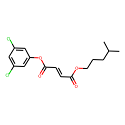 Fumaric acid, 3,5-dichlorophenyl isohexyl ester