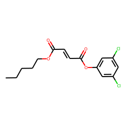 Fumaric acid, 3,5-dichlorophenyl pentyl ester