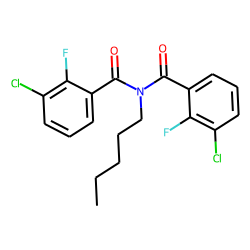 Benzamide, 3-chloro-2-fluoro-N-(3-chloro-2-fluorobenzoyl)-N-pentyl-