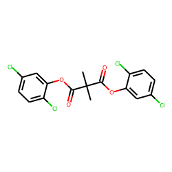 Dimethylmalonic acid, di(2,5-dichlorophenyl) ester