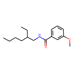 Benzamide, 3-methoxy-N-(2-ethylhexyl)-